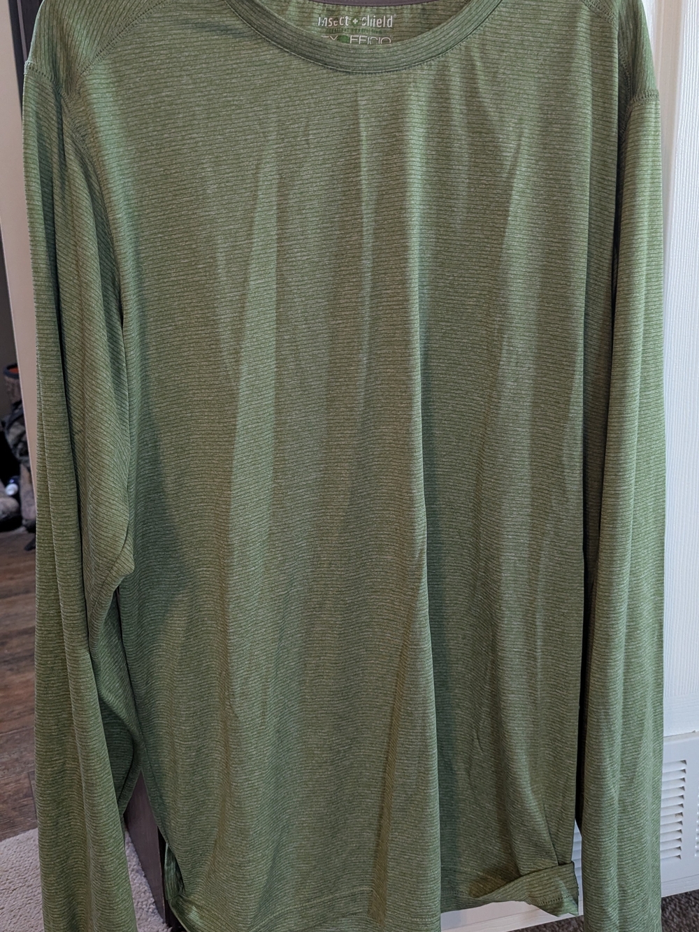 ExOfficio Men's Olive Green Long-Sleeve Performance Tee